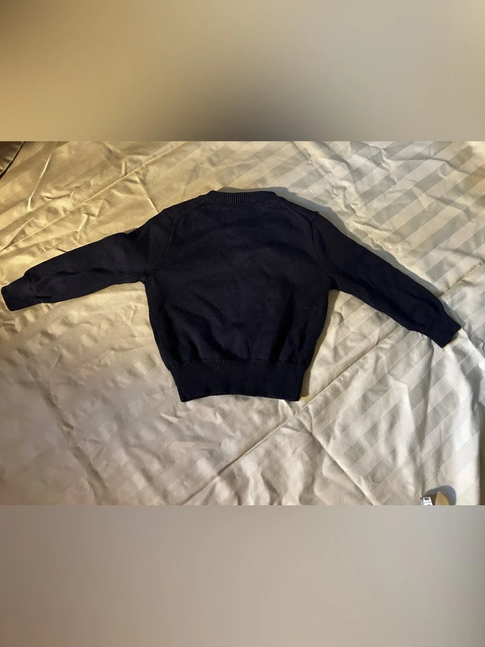 Polo Ralph Lauren Navy V-Neck Sweater Kids Size 4-5
